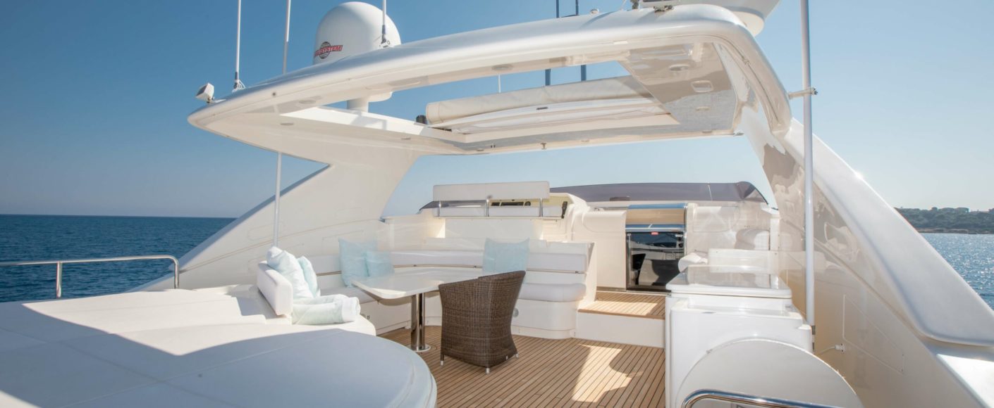 Ferretti 881 top 5 Luxury yacht Charter Phuket | Phuket Luxury Charter